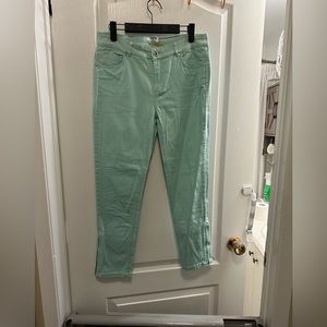 Turquoise Jeans